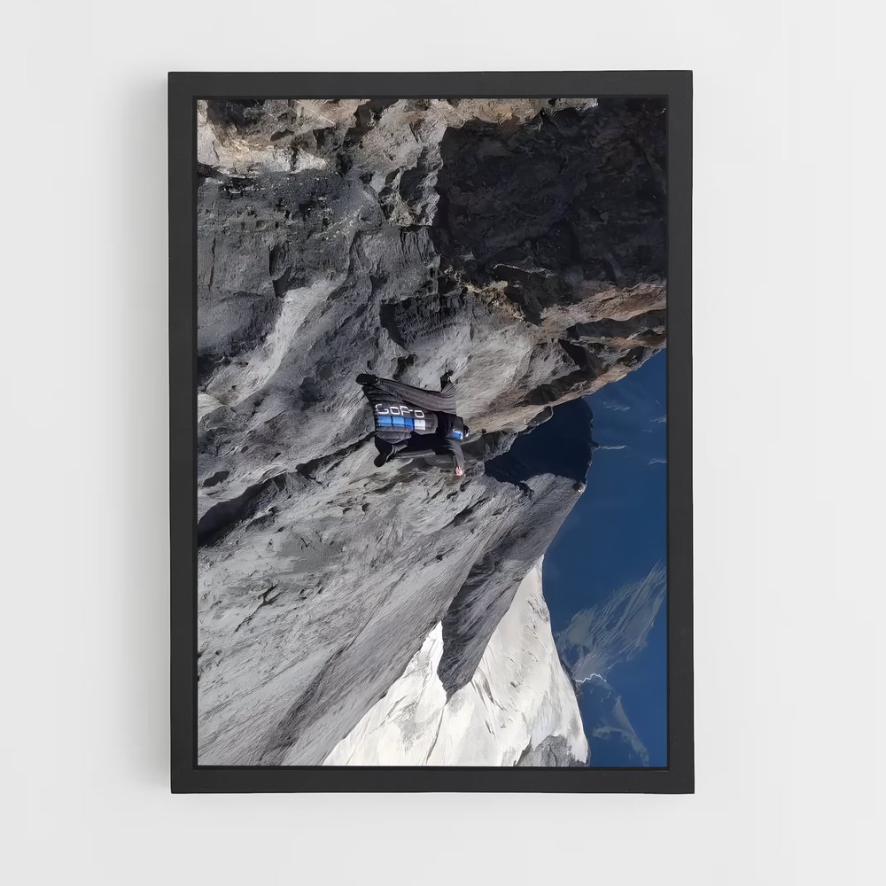 Poster Jeb corliss – affiche Vol en wingsuit (vue 2)